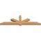 Ekena Millwork Kennewick Timber Gable Bracket, Western Red Cedar, 96"W x 28"H x 5 1/2"D x 5 1/2"F, 7/12 Pitch GBW096X28X0606KEN00SWR - alternate 2